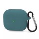 Husa Airpods Pro, culoare turcoaz, soft silicon (SILKASE, Pro) by www.silkase.ro Husa Airpods Pro, culoare turcoaz, soft silicon (Pro, H1065) by www.silkase.ro