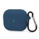 Husa Airpods Pro/Pro 2, culoare albastru navy, soft silicon (SILKASE, Pro) by www.silkase.ro Husa Airpods Pro/Pro 2, culoare albastru navy, soft silicon (Pro, H1067) by www.silkase.ro