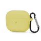 Husa Airpods Pro, culoare galben, soft silicon (SILKASE, Pro) by www.silkase.ro Husa Airpods Pro, culoare galben, soft silicon (Pro, H1070) by www.silkase.ro