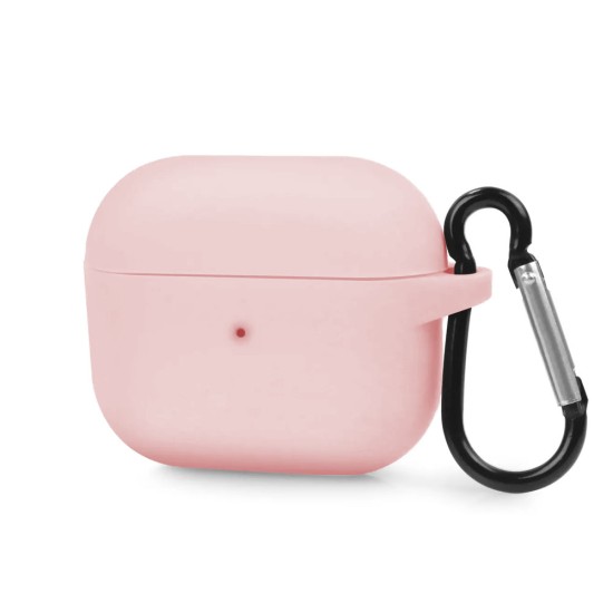 Husa SILKASE pentru Airpods Pro/ Pro 2, culoare roz pal, soft silicon (SILKASE, Pro) by www.silkase.ro Husa SILKASE pentru Airpods Pro/ Pro 2, culoare roz pal, soft silicon (Pro, H1071) by www.silkase.ro