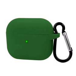 Husa Airpods Pro, culoare verde army, soft silicon Husa Airpods Pro, culoare verde army, soft silicon