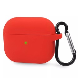Husa Airpods Pro, culoare rosu, soft silicon Husa Airpods Pro, culoare rosu, soft silicon