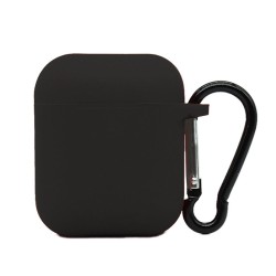 Husa Airpods, culoare negru, soft silicon