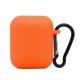 Husa Airpods, culoare portocaliu, soft silicon (SILKASE, 2) by www.silkase.ro Husa Airpods, culoare portocaliu, soft silicon (2, H1077) by www.silkase.ro