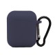 Husa Airpods, culoare albastru navy, soft silicon (2, H1083) by www.silkase.ro