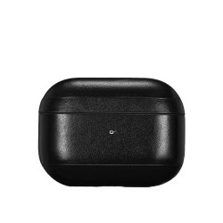 Husa piele Airpods Pro, culoare negru Husa piele Airpods Pro, culoare negru