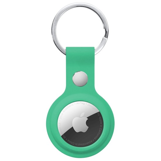 Husa SILKASE Apple Airtag, verde menta, silicon (SILKASE, AirTag) by www.silkase.ro Husa SILKASE Apple Airtag, verde menta, silicon (AirTag, H0686) by www.silkase.ro