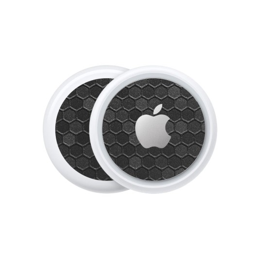 Set folii skin SILKASE Apple Airtag, negru hexa (AirTag, S0020) by www.silkase.ro