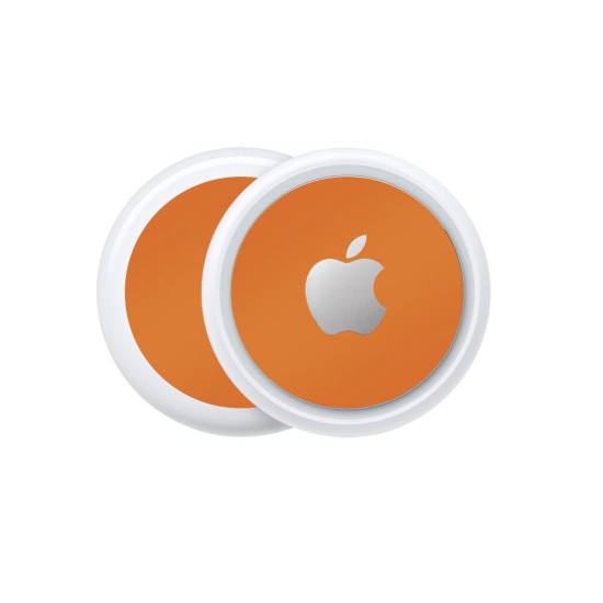 Set folii skin SILKASE Apple Airtag, portocaliu mat (AirTag, S0022) by www.silkase.ro