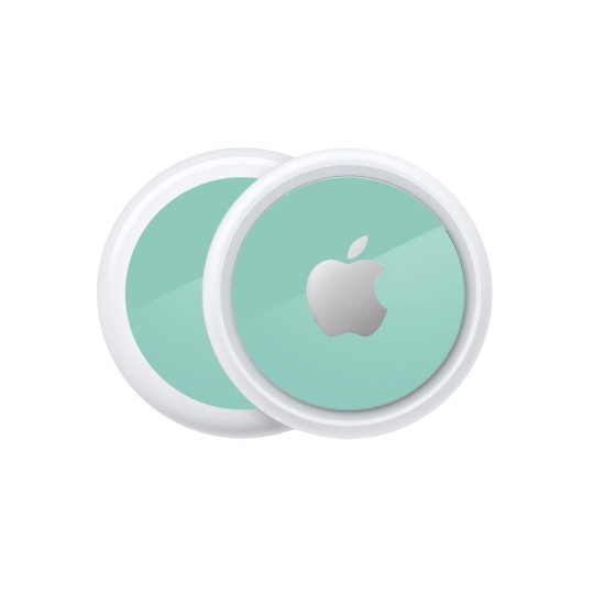 Set folii skin SILKASE Apple Airtag, turcoaz lucios (AirTag, S0024) by www.silkase.ro
