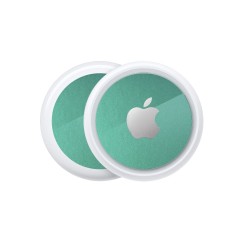 Set folii skin SILKASE Apple Airtag, turcoaz metalic