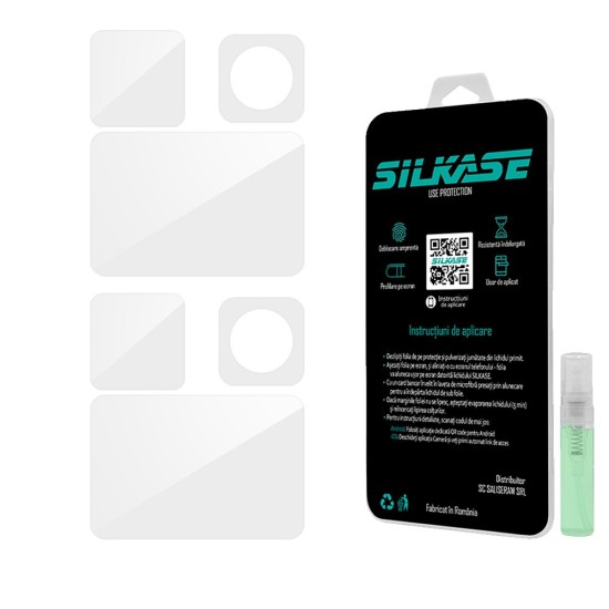 Set folii GoPro Hero 9, protectie display si obiectiv, silicon, SILKASE (SILKASE, Camere Foto Video) by www.silkase.ro Set folii GoPro Hero 9, protectie display si obiectiv, silicon, SILKASE (Camere Foto Video, A0002) by www.silkase.ro