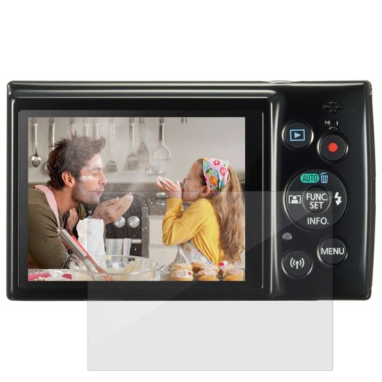 Set folii Canon IXUS 180, 2 buc, protectie display, silicon, SILKASE (Camere Foto Video, A0032) by www.silkase.ro