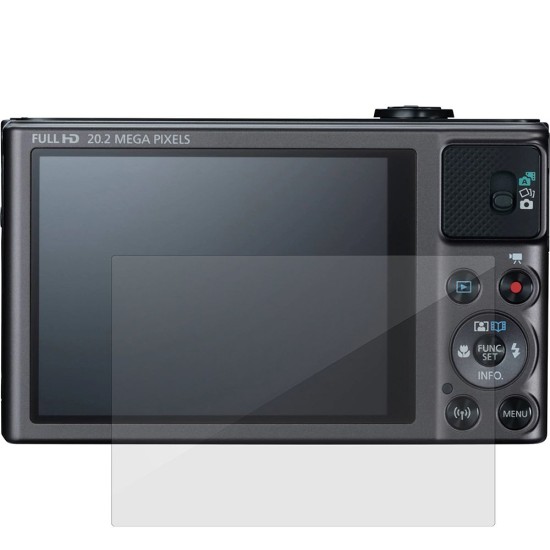 Set folii Canon SX620HS, 2 buc, protectie display, silicon, SILKASE (Camere Foto Video, A0033) by www.silkase.ro