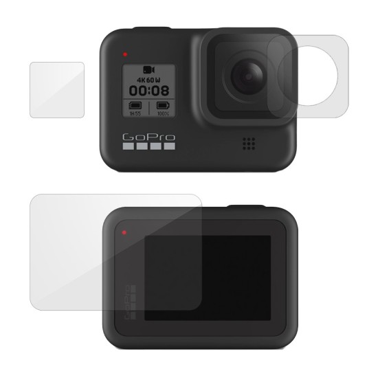 Set folii GoPro Hero 7, protectie display si obiectiv, silicon, SILKASE (SILKASE, Camere Foto Video) by www.silkase.ro Set folii GoPro Hero 7, protectie display si obiectiv, silicon, SILKASE (Camere Foto Video, A0004) by www.silkase.ro