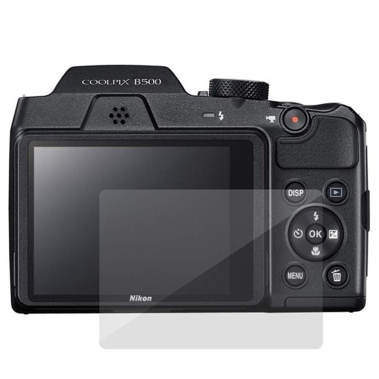 Set folii Nikon COOLPIX B500, 2 buc, protectie display, silicon, SILKASE (Camere Foto Video, A0057) by www.silkase.ro