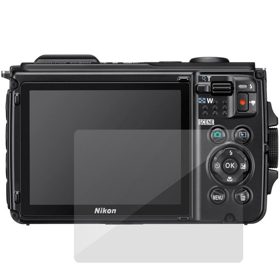 Set folii Nikon COOLPIX W300, 2 buc, protectie display, silicon, SILKASE (Camere Foto Video, A0058) by www.silkase.ro