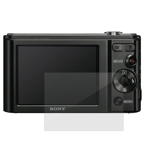 Set folii Sony Cyber-Shot DSC-W800, 2 buc, protectie display, silicon, SILKASE (Camere Foto Video, A0007) by www.silkase.ro
