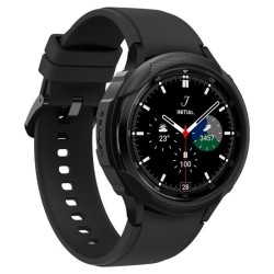 SPIGEN Carcasă Liquid Air Samsung Galaxy Watch 4 Classic (42mm - 1.2 inch), Matte Black SPIGEN Carcasă Liquid Air Samsung Galaxy Watch 4 Classic (42mm - 1.2 inch), Matte Black
