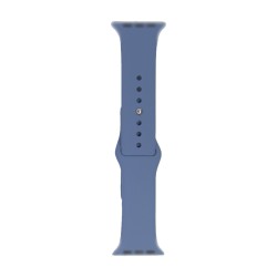 SILKASE Curea Silicon Lichid Apple Watch 49/46/45/44/42mm (Ultra 3-1/Seria 11-1/SE), Albastru