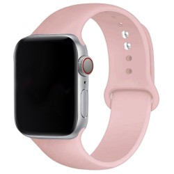 SILKASE Curea Silicon Lichid Apple Watch 49/46/45/44/42mm (Ultra 3-1/Seria 11-1/SE), Roz Pal Închis