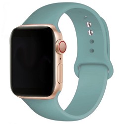 SILKASE Curea Silicon Lichid Apple Watch 49/46/45/44/42mm (Ultra 3-1/Seria 11-1/SE), Turcoaz