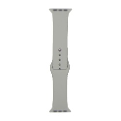 SILKASE Curea Silicon Lichid Apple Watch 49/46/45/44/42mm (Ultra 3-1/Seria 11-1/SE), Gri