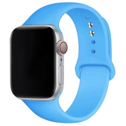SILKASE Curea Silicon Lichid Apple Watch 42/41/40/38mm (Seria 11/SE), Albastru Aprins SILKASE Curea Silicon Lichid Apple Watch 42/41/40/38mm (Seria 11/SE), Albastru Aprins