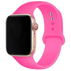 SILKASE Curea Silicon Lichid Apple Watch 42/41/40/38mm (Seria 11/SE), Roz Aprins
