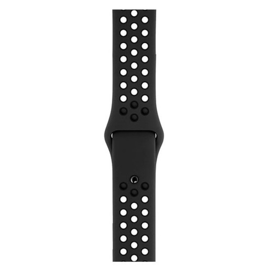 Curea SILKASE pentru Apple iWatch, Sport Liquid silicone, 38/40/41mm, negru (SILKASE, Apple) by www.silkase.ro SILKASE Curea Sport Silicon Lichid Apple Watch 42/41/40/38mm (Seria 11/SE), Negru (Apple, W0957) by www.silkase.ro