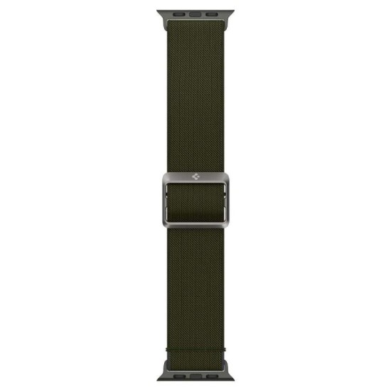 Curea Spigen Fit Lite compatibila cu Apple Watch 1/2/3/4/5/6/7/SE (42/44/45mm) Khaki (Spigen, Ingredi) by www.silkase.ro SPIGEN Curea Fit Lite Apple Watch 49/46/45/44/42mm (Ultra 3-1/Seria 11-1/SE), Khaki (Ingredi, AMP02288) by www.silkase.ro