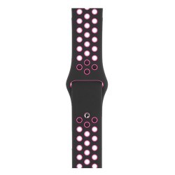 SILKASE Curea Sport Silicon Lichid Apple Watch 49/46/45/44/42mm (Ultra 3-1/Seria 11-1/SE), Negru/Roz Aprins SILKASE Curea Sport Silicon Lichid Apple Watch 49/46/45/44/42mm (Ultra 3-1/Seria 11-1/SE), Negru/Roz Aprins