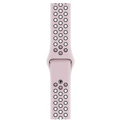 SILKASE Curea Sport Silicon Lichid Apple Watch 49/46/45/44/42mm (Ultra 3-1/Seria 11-1/SE), Roz Pal/Negru SILKASE Curea Sport Silicon Lichid Apple Watch 49/46/45/44/42mm (Ultra 3-1/Seria 11-1/SE), Roz Pal/Negru