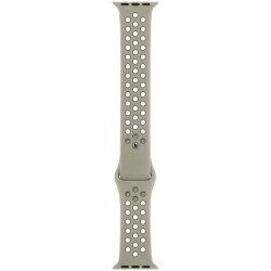 SILKASE Curea Sport Silicon Lichid Apple Watch 49/46/45/44/42mm (Ultra 3-1/Seria 11-1/SE), Bej/Verde