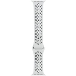 SILKASE Curea Sport Silicon Lichid Apple Watch 49/46/45/44/42mm (Ultra 3-1/Seria 11-1/SE), Alb/Gri