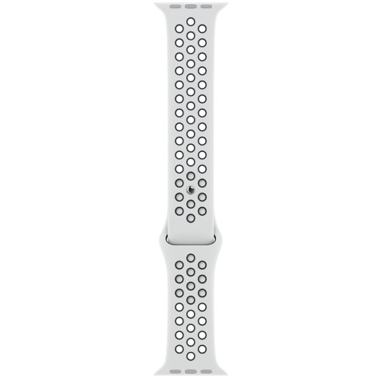 Curea SILKASE pentru Apple iWatch, Sport Liquid silicone, 42/44/45mm, alb/gri (SILKASE, Apple) by www.silkase.ro SILKASE Curea Sport Silicon Lichid Apple Watch 49/46/45/44/42mm (Ultra 3-1/Seria 11-1/SE), Alb/Gri (Apple, W1040) by www.silkase.ro
