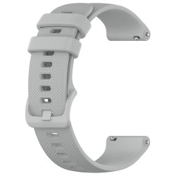 SILKASE Curea Elite Silicon Lichid Smartwatch (20mm), Alb