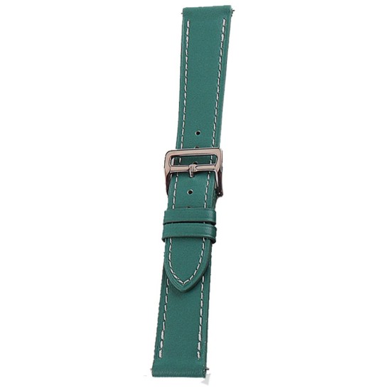 Curea SILKASE pentru Smartwatch Samsung/ Huawei/ Garmin/Xiaomi, Piele naturala, 20mm, verde (SILKASE, Xiaomi) by www.silkase.ro SILKASE Curea Piele Naturală Smartwatch (20mm), Verde (Xiaomi, W1072) by www.silkase.ro