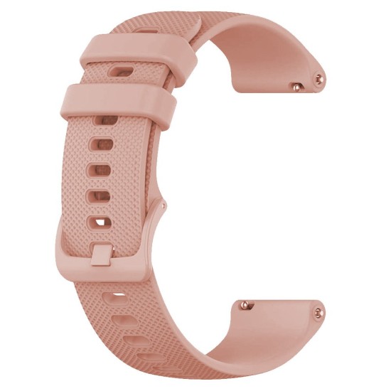 Curea SILKASE pentru Smartwatch Samsung/ Huawei/ Garmin/Xiaomi, Elite Liquid silicone, 20mm, roz pal (SILKASE, Xiaomi) by www.silkase.ro SILKASE Curea Elite Silicon Lichid Smartwatch (20mm), Roz Pal (Xiaomi, W1085) by www.silkase.ro