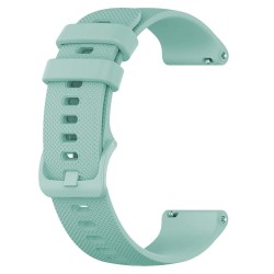 SILKASE Curea Elite Silicon Lichid Smartwatch (20mm), Albastru Cyan