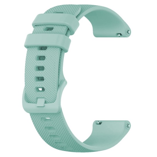 Curea SILKASE pentru Smartwatch Samsung/ Huawei/ Garmin/Xiaomi, Elite Liquid silicone, 20mm, Albastru Cyan (SILKASE, Xiaomi) by www.silkase.ro SILKASE Curea Elite Silicon Lichid Smartwatch (20mm), Albastru Cyan (Xiaomi, W1089) by www.silkase.ro