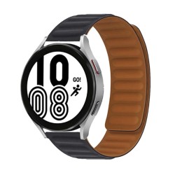 SILKASE Curea Magnetic Link Smartwatch (22mm), Negru