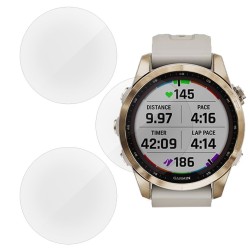 SILKASE Set 3 Folii Silicon Garmin Fenix 7S Solar (42mm - 1.2 inch), Lucios