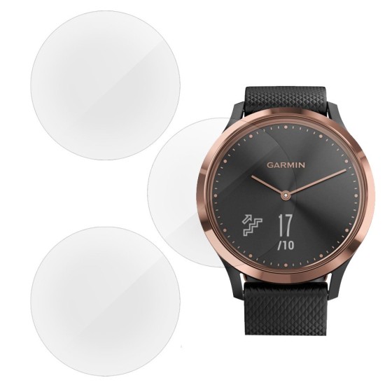 Set 3 folii SILKASE pentru Garmin vívomove Sport 43mm, silicon, regenerabil, Full-display (SILKASE, Folie Silicon Smartwatch) by www.silkase.ro SILKASE Set 3 Folii Silicon Garmin vívomove Sport (43mm - 1.3 inch), Lucios (Folie Silicon Smartwatch, W0858) by www.silkase.ro