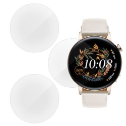 SILKASE Set 3 Folii Silicon Huawei Watch GT 3 (42mm - 1.32 inch), Lucios SILKASE Set 3 Folii Silicon Huawei Watch GT 3 (42mm - 1.32 inch), Lucios