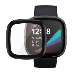SILKASE Folie Sticlă Full-display Fitbit Versa 3 (40mm - 1.58 inch), Transparentă