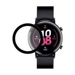 SILKASE Folie Sticlă Full-display Huawei Watch GT/ Gte /GT 2 (42mm - 1.2 inch), Transparentă