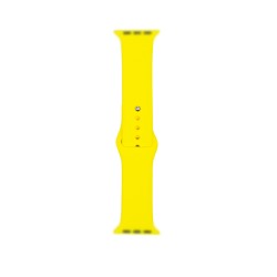 SILKASE Curea Silicon Lichid Apple Watch 42/41/40/38mm (Seria 11/SE), Galben SILKASE Curea Silicon Lichid Apple Watch 42/41/40/38mm (Seria 11/SE), Galben