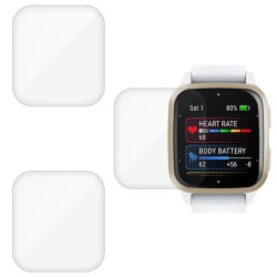 SILKASE Set 3 Folii Silicon Regenerabil Full-display Garmin Venu Sq 2 (38mm - 1.41 inch), Lucios SILKASE Set 3 Folii Silicon Regenerabil Full-display Garmin Venu Sq 2 (38mm - 1.41 inch), Lucios