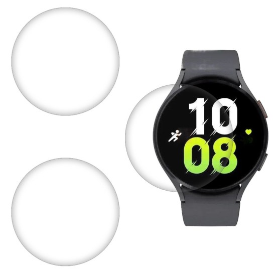 Set 3 folii mate SILKASE pentru Samsung Galaxy Watch 5 44mm, silicon, Full-display (SILKASE, Folie silicon smartwatch mate) by www.silkase.ro SILKASE Set 3 Folii Silicon Regenerabil Full-display Samsung Galaxy Watch 5 (44mm - 1.4 inch), Mat (Folie silicon smartwatch mate, W1177) by www.silkase.ro